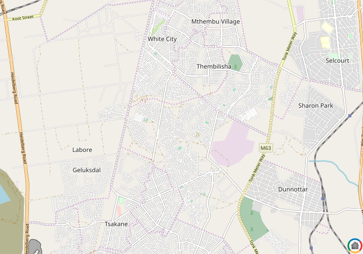 Map location of Langaville